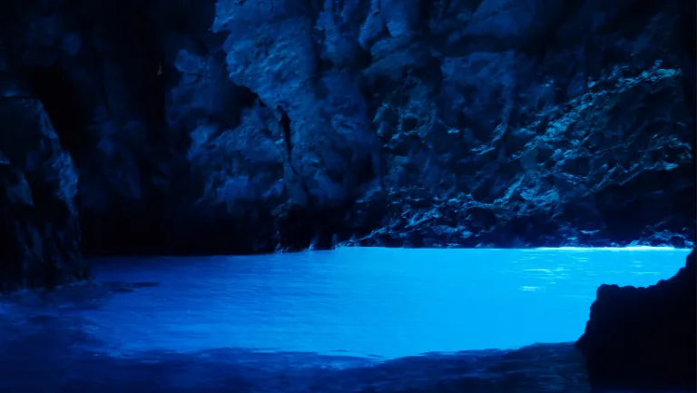 BLUE CAVES