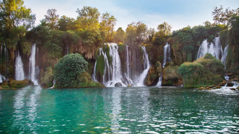 kravice waterfalls view